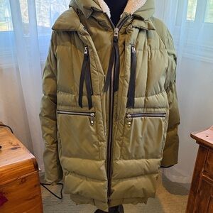 Olive Green Women's Ski & Snow Jacket